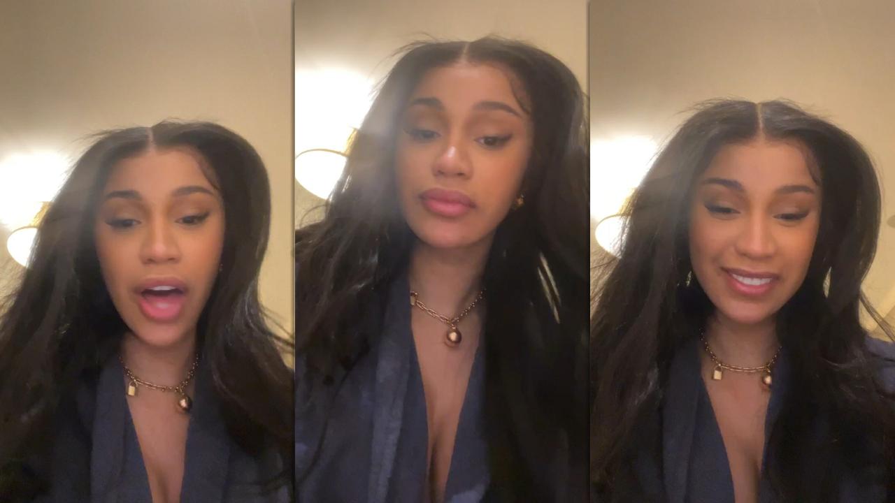 Cardi B's Instagram Live Stream from January 20th 2023.