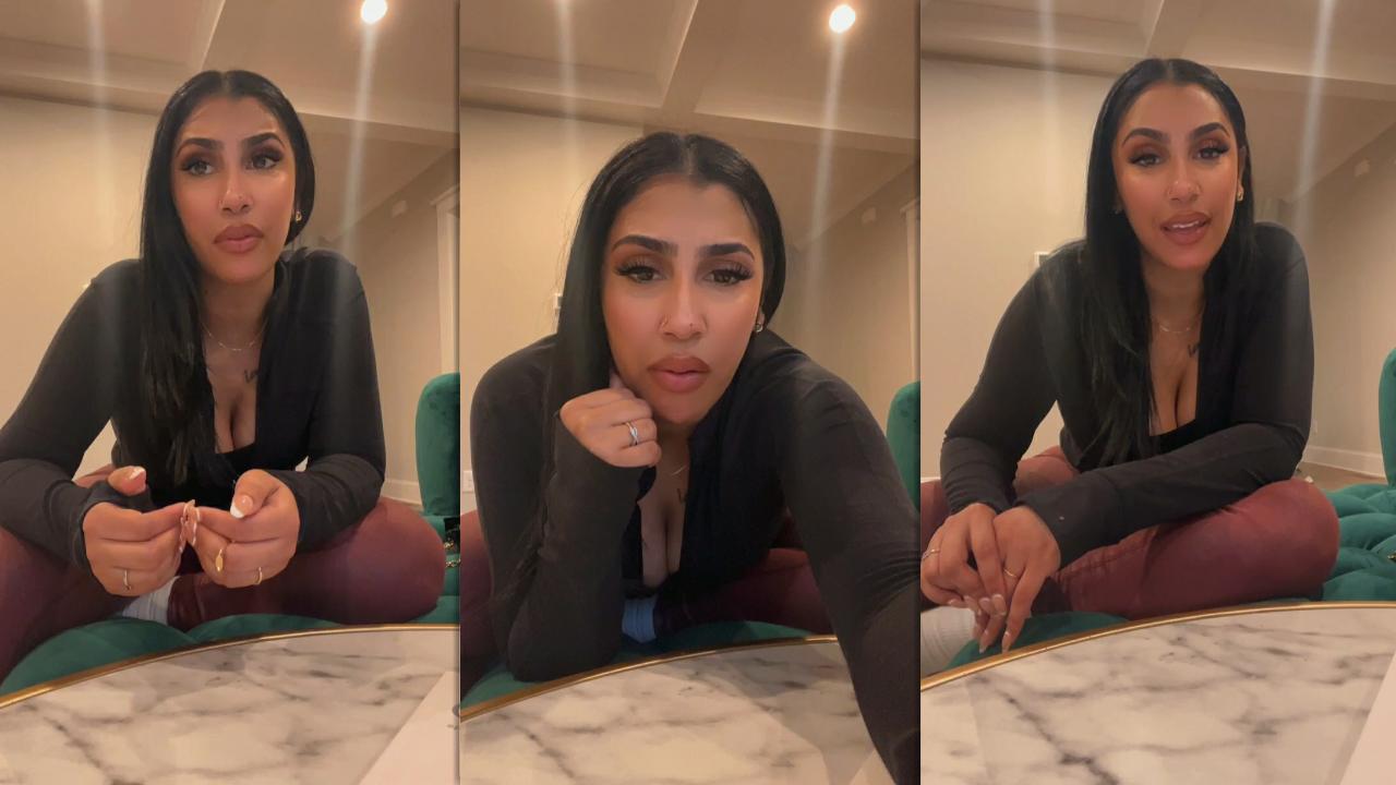 Queen Naija's Instagram Live Stream from January 14th 2023.