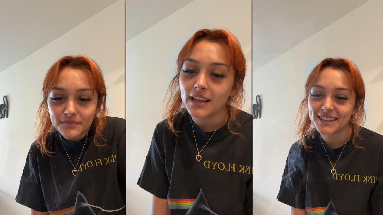 Hailey Orona's Instagram Live Stream from January 2nd 2023.