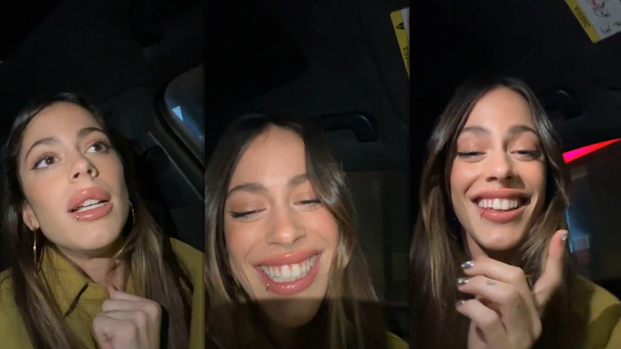 Martina "TINI" Stoessel's Instagram Live Stream from January 12th 2023.