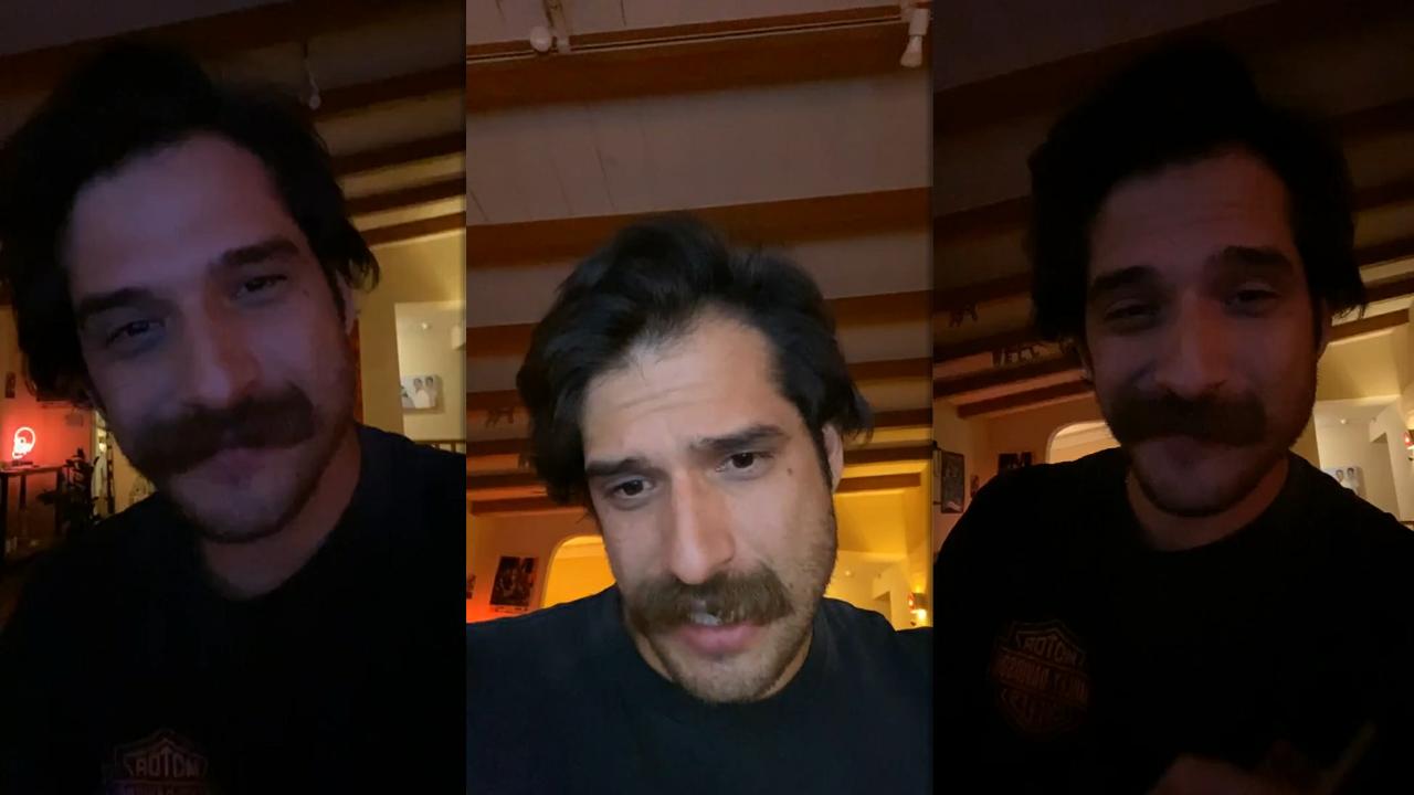 Tyler Posey's Instagram Live Stream from January 25th 2023.