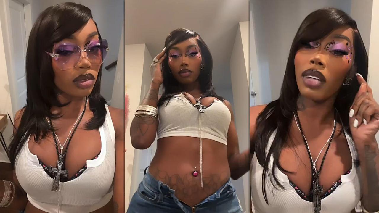 Asian Doll's Instagram Live Stream from February 10th 2023.
