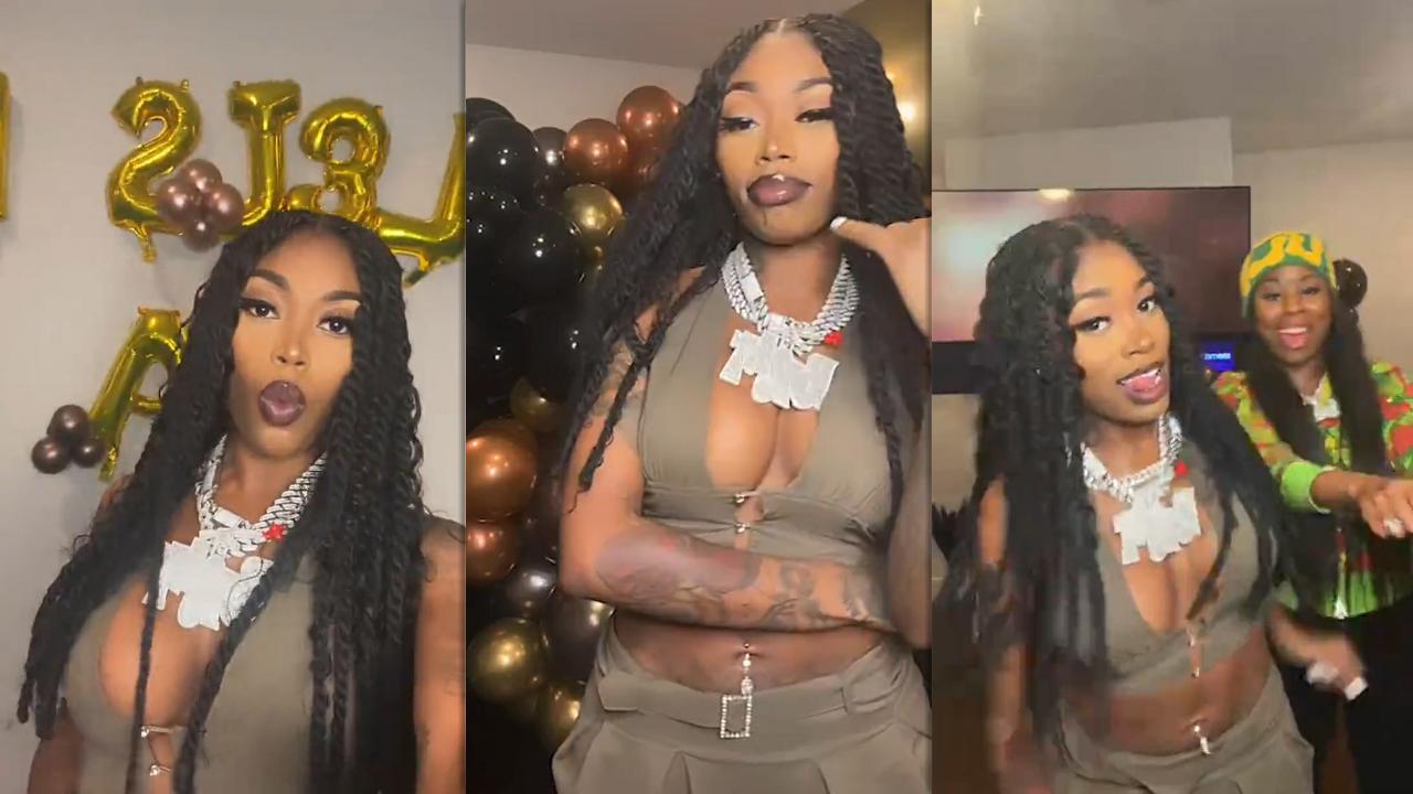 Asian Doll's Instagram Live Stream from February 24th 2023.