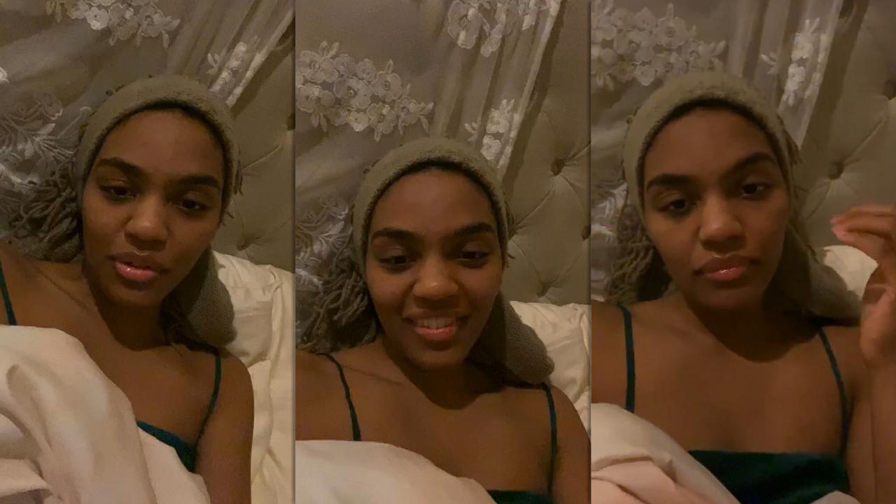 China Anne McClain's Instagram Live Stream from February 5th 2023.