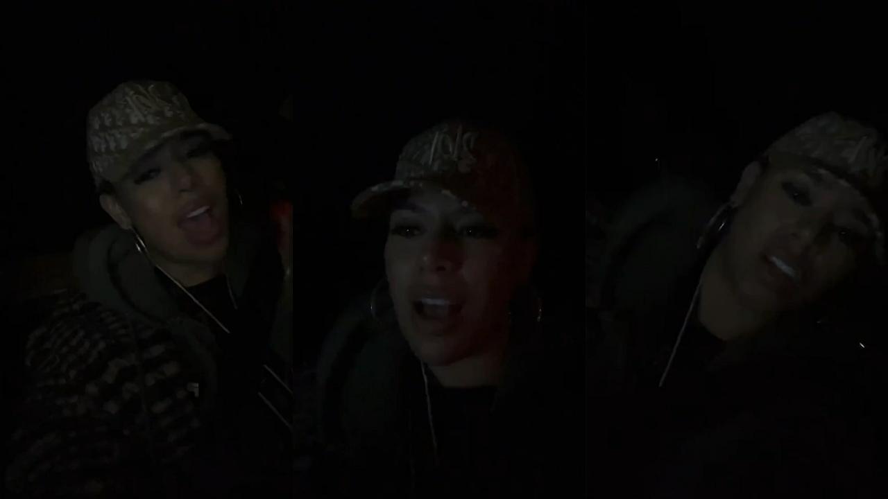 Dinah Jane's Instagram Live Stream from February 24th 2023.
