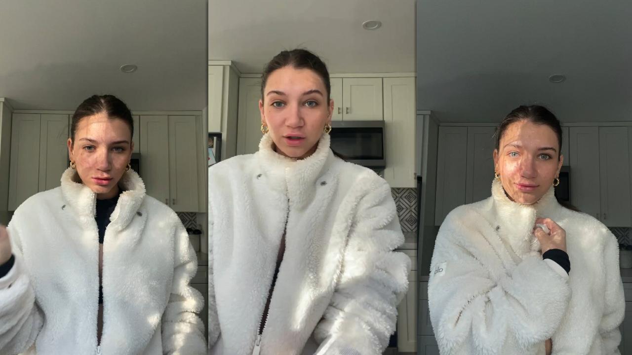 Madison Lewis Instagram Live Stream from February 1st 2023.