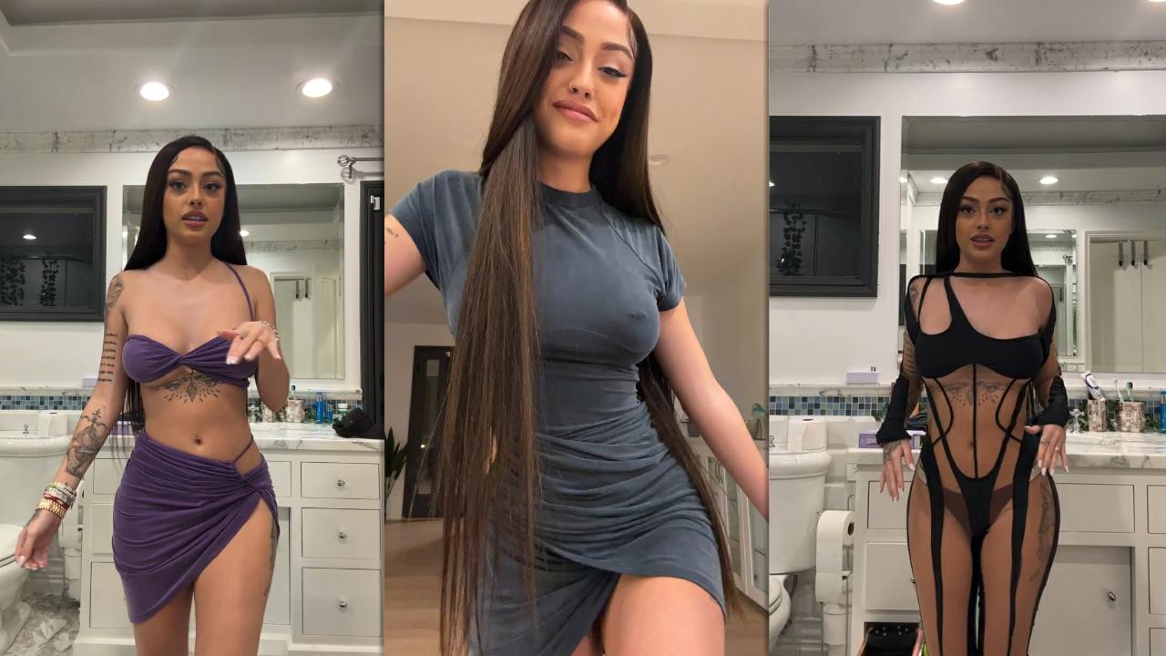 Malu Trevejo's Instagram Live Stream from February 5th 2023.