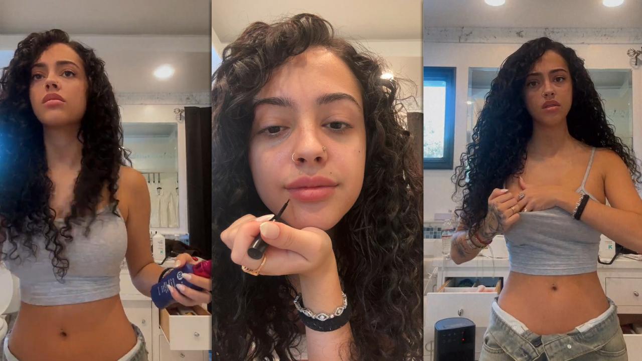 Malu Trevejo's Instagram Live Stream from February 8th 2023.