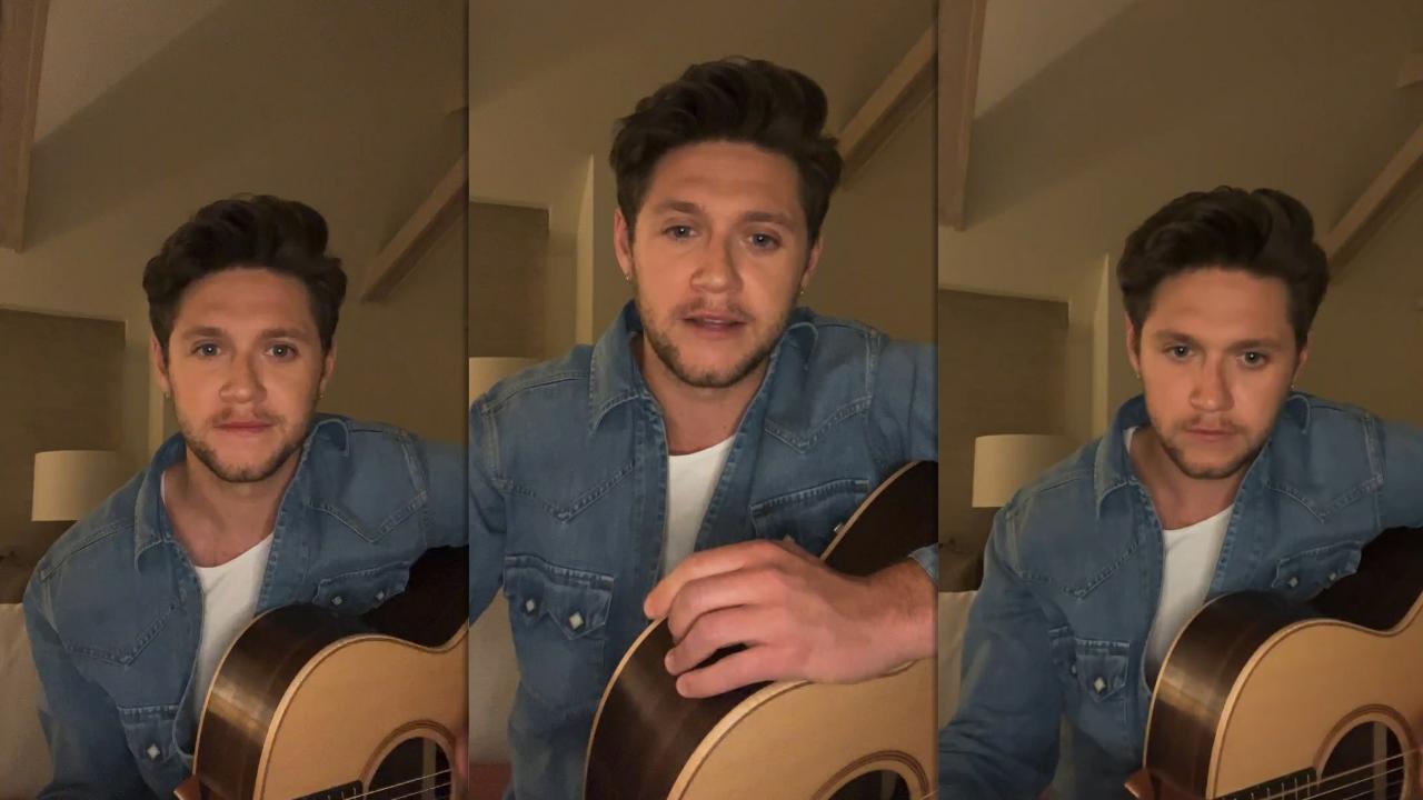Niall Horan's Instagram Live Stream with Ashe from February 17th 2023.