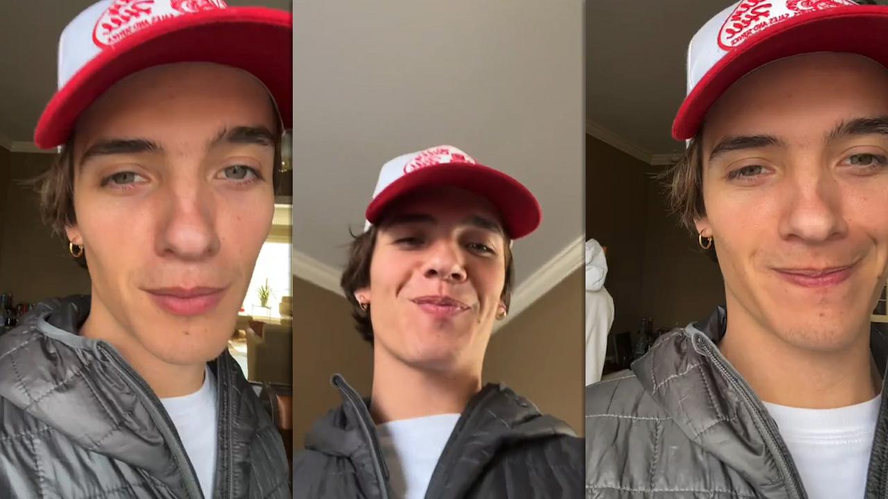 Noah Urrea's Instagram Live Stream from February 11th 2023.