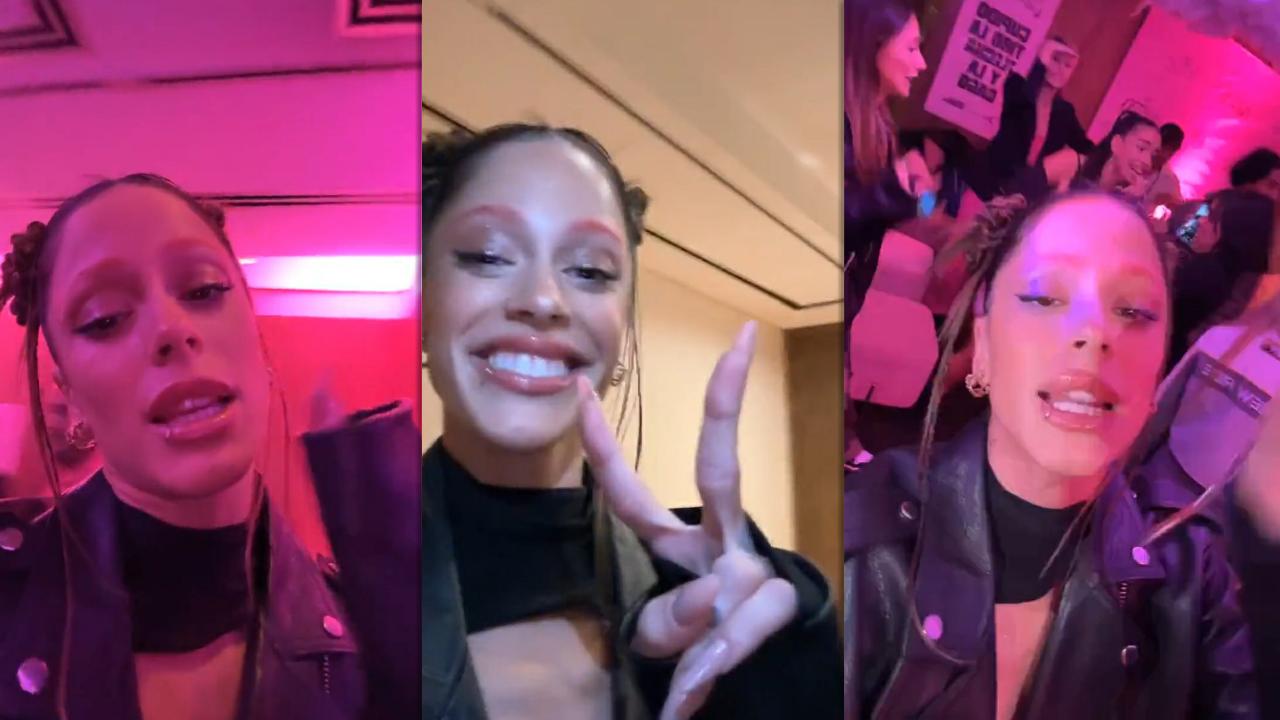 Martina "TINI" Stoessel's Instagram Live Stream from February 16th 2023.