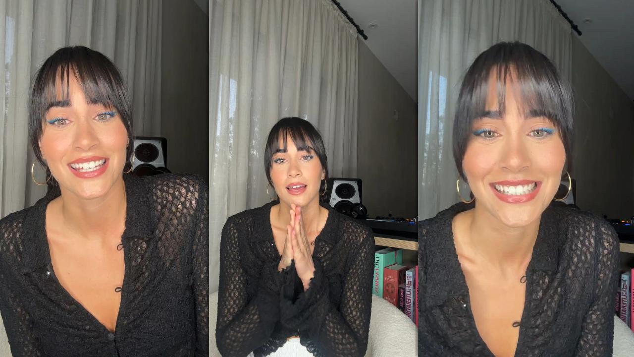 Aitana Ocaña's Instagram Live Stream from March 26th 2023.