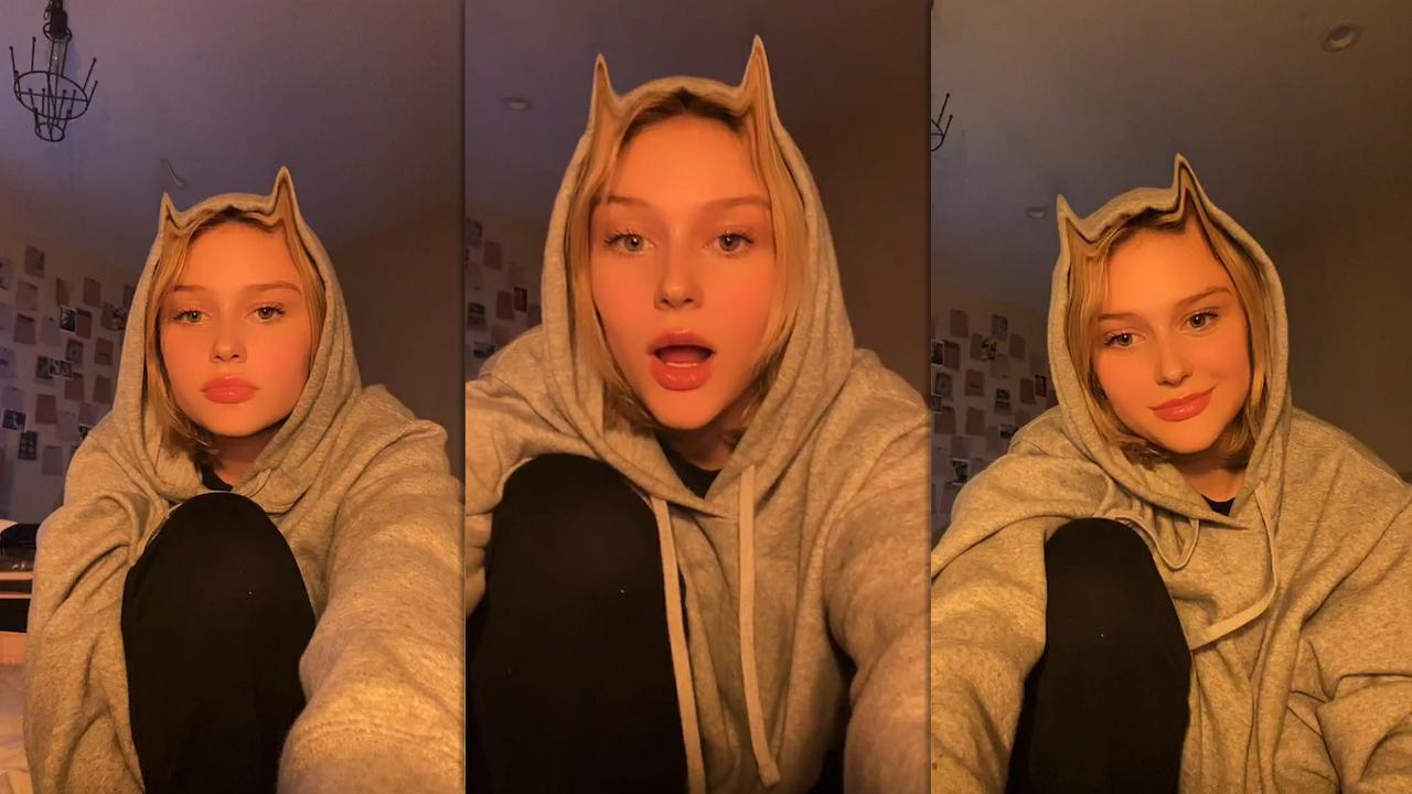 Alyvia Alyn Lind's Instagram Live Stream from March 30th 2023.