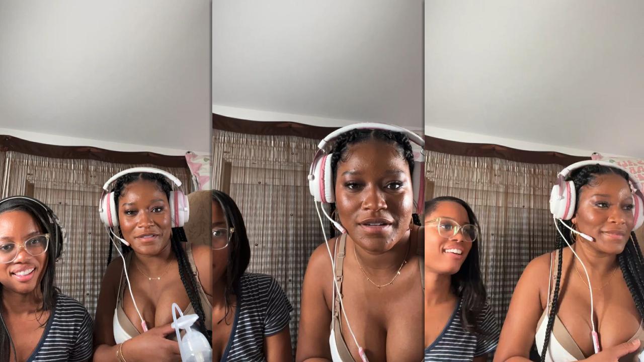 Keke Palmer's Instagram Live Stream from March 27th 2023.