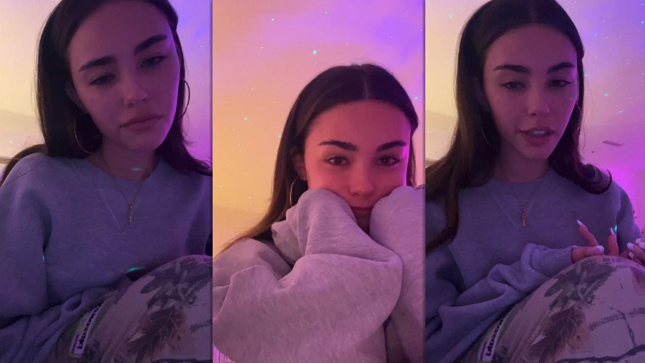 Madison Beer's Instagram Live Stream from March 1st 2023.