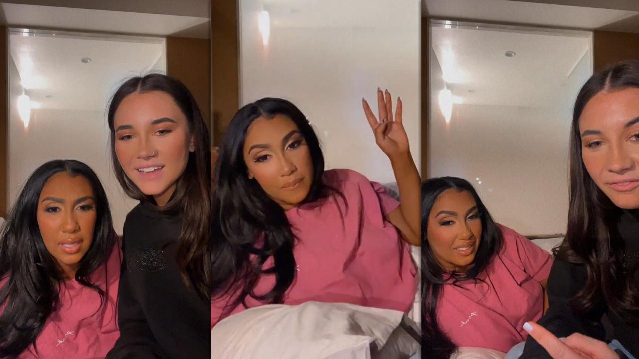 Queen Naija's Instagram Live Stream from March 1st 2023.
