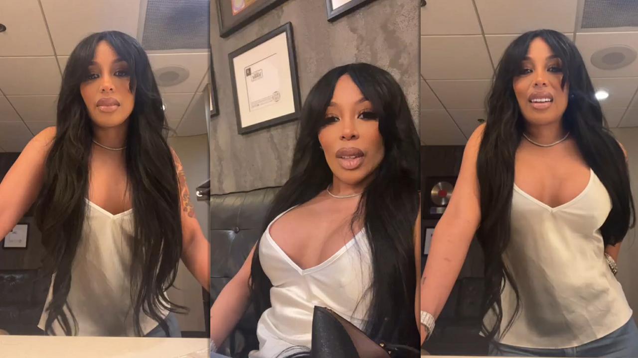K Michelle's Instagram Live Stream from April 4th 2023.