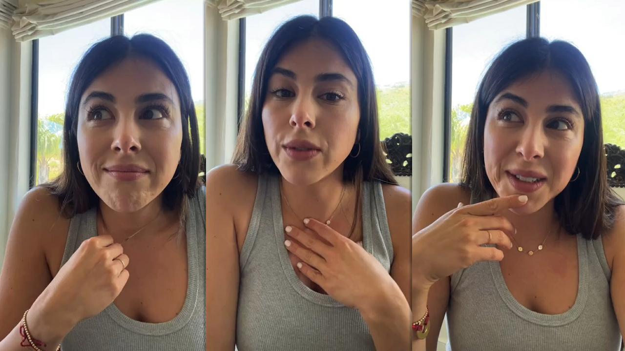 Daniella Monet's Instagram Live Stream from May 17th 2023.