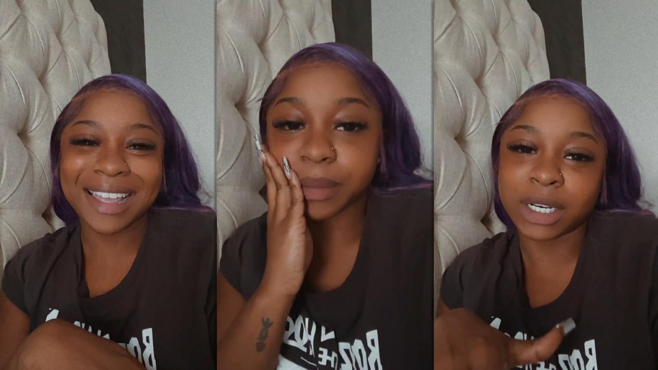 Reginae Carter's Instagram Live Stream from May 11th 2023.