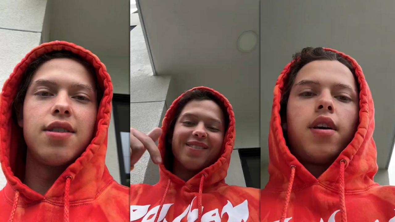 Jacob Sartorius Instagram Live Stream from May 28th 2023.