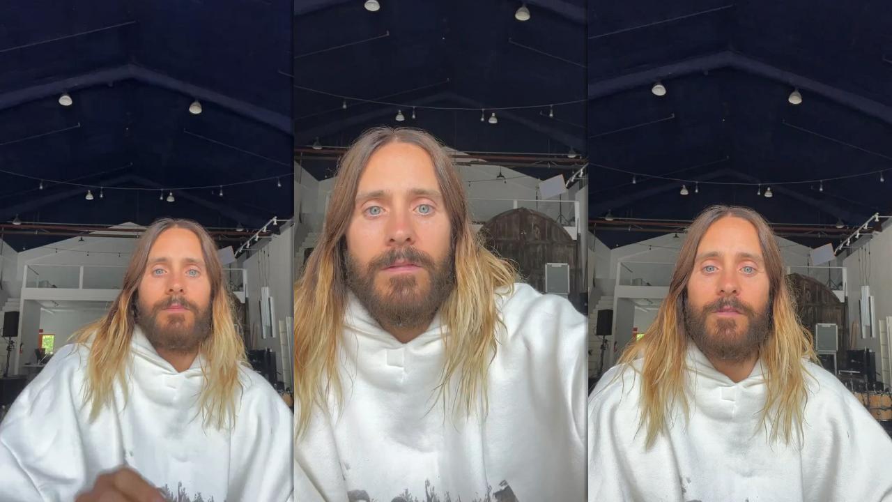 Jared Leto's Instagram Live Stream from May 18th 2023.