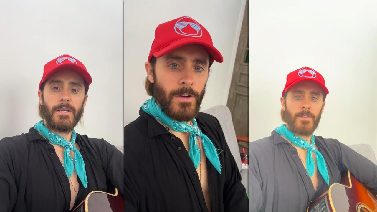 Jared Leto's Instagram Live Stream from May 8th 2023.