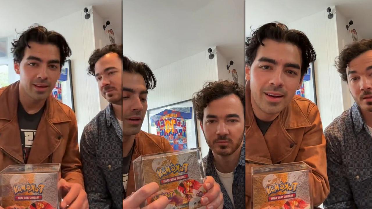 Joe Jonas' Instagram Live Stream with Kevin Jonas from May 3rd 2023.