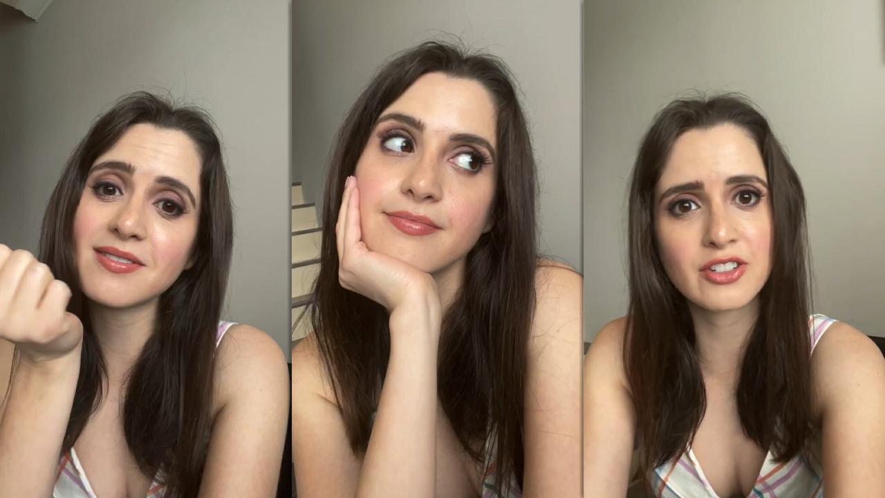 Laura Marano's Instagram Live Stream from May 26th 2023.