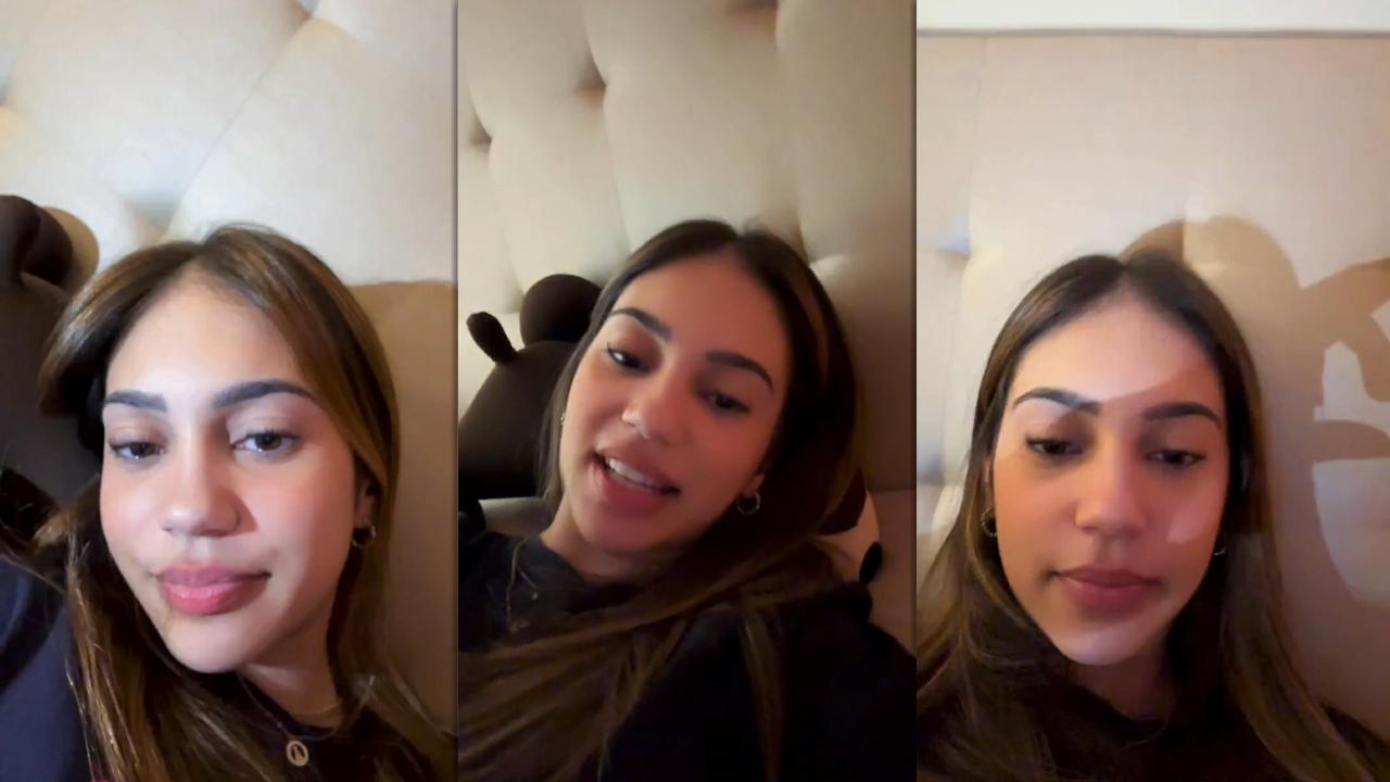 Mila Florêncio's Instagram Live Stream from May 13th 2023.