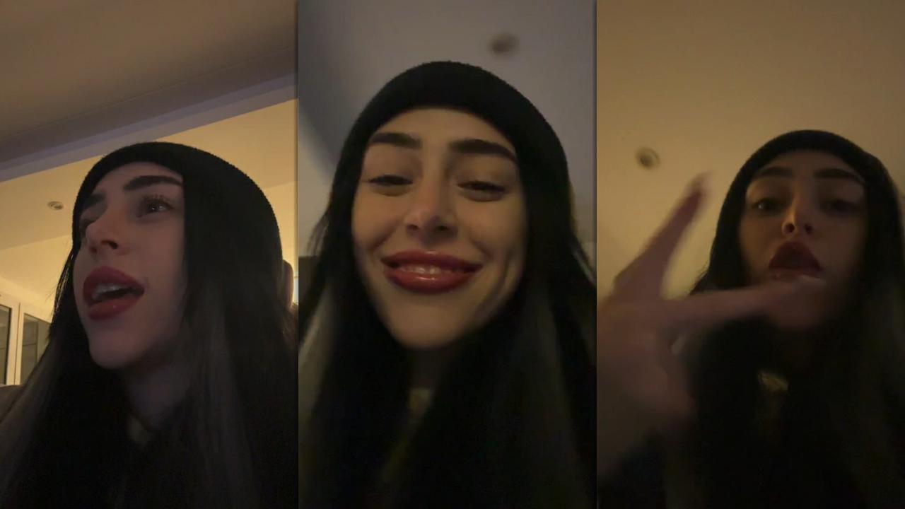 Nicki Nicole's Instagram Live Stream from May 20th 2023.