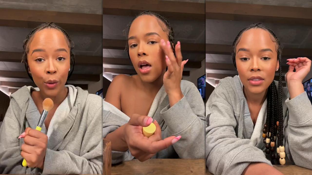 Serayah McNeill's Instagram Live Stream from May 24th 2023.