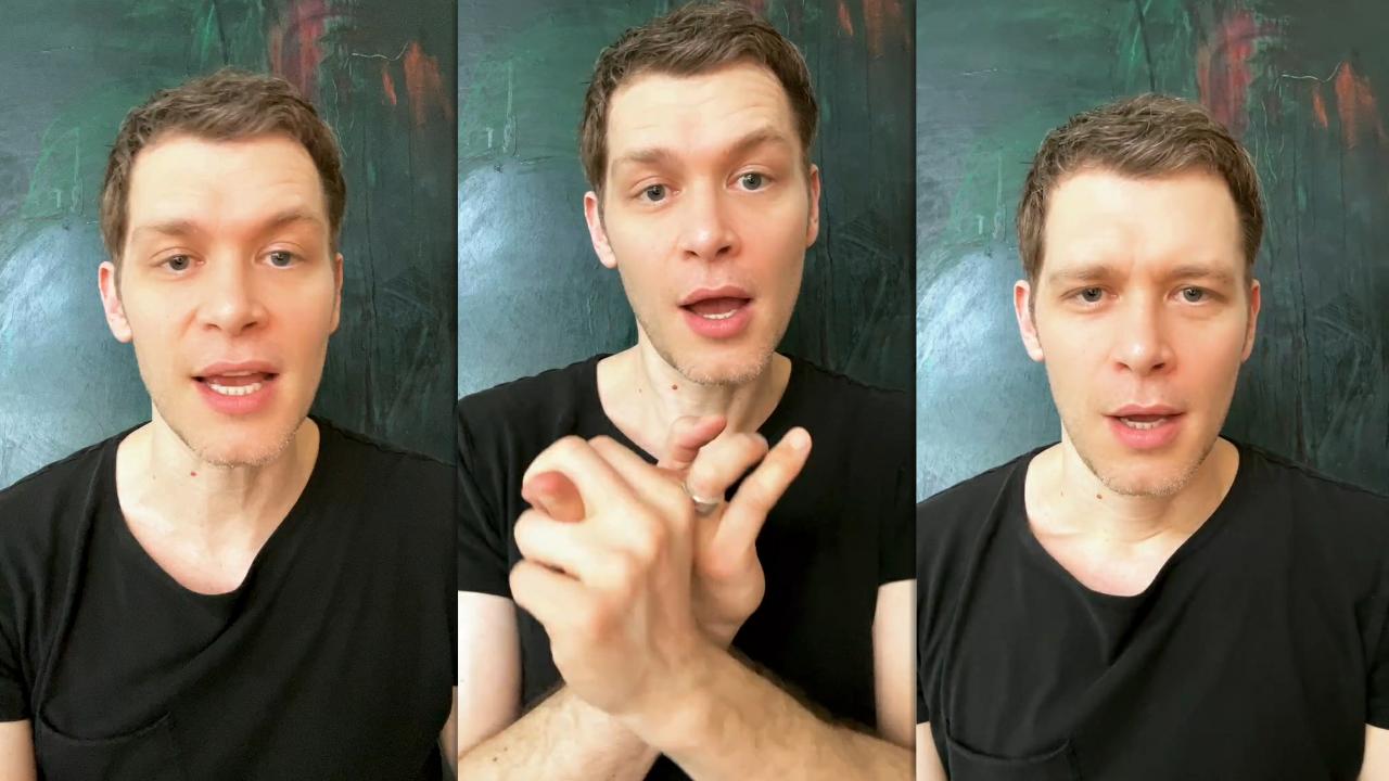 Joseph Morgan's Instagram Live Stream from May 2nd 2023.
