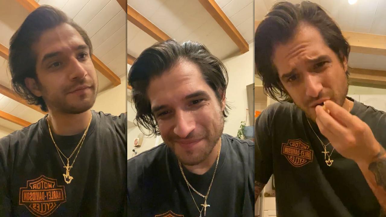 Tyler Posey's Instagram Live Stream from May 26th 2023.