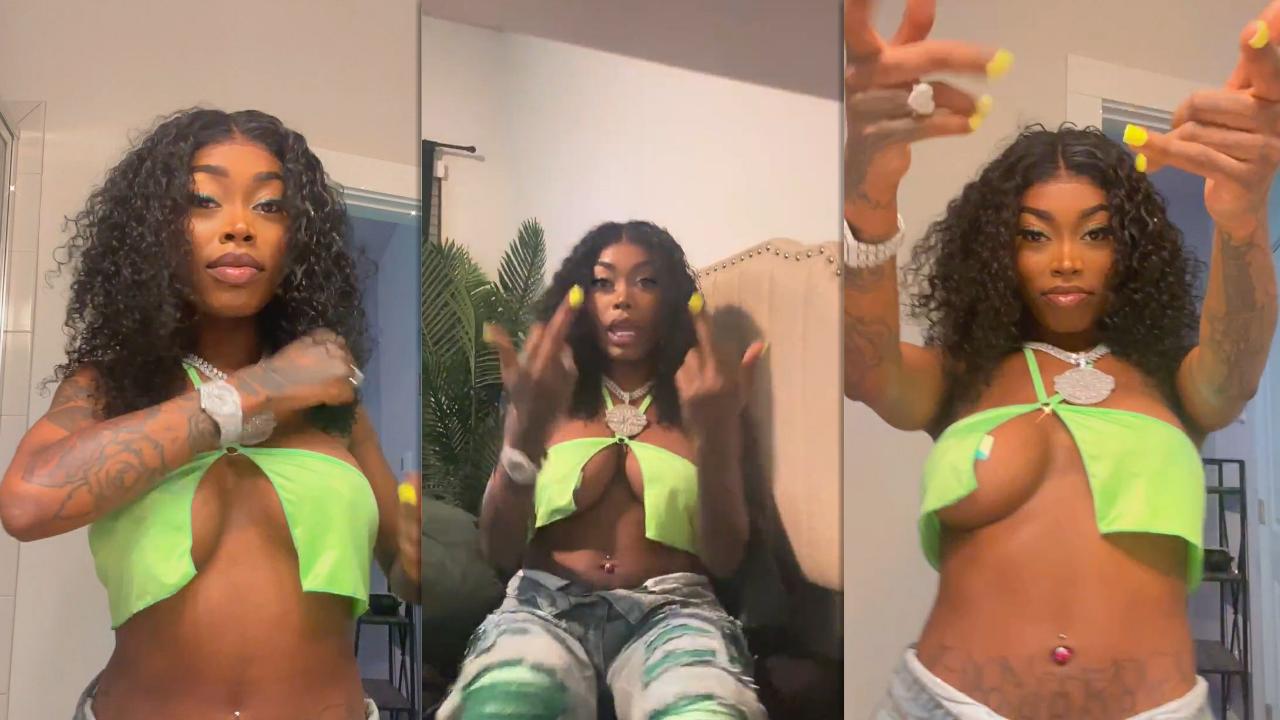 Asian Doll's Instagram Live Stream from June 10th 2023.