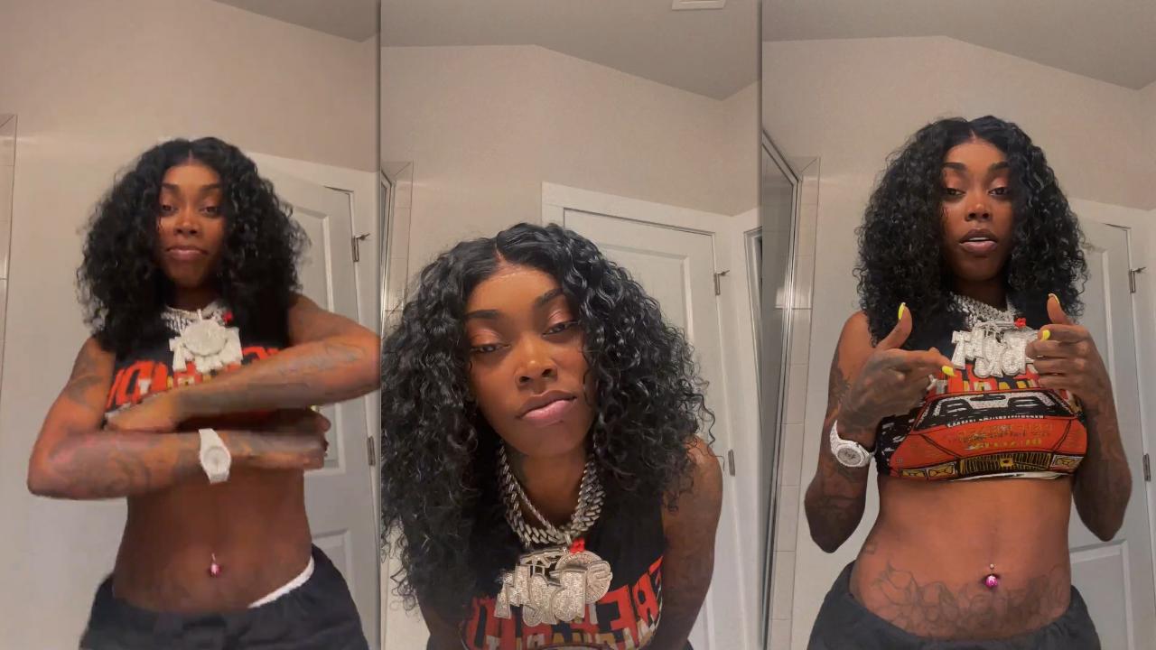 Asian Doll's Instagram Live Stream from June 11th 2023.