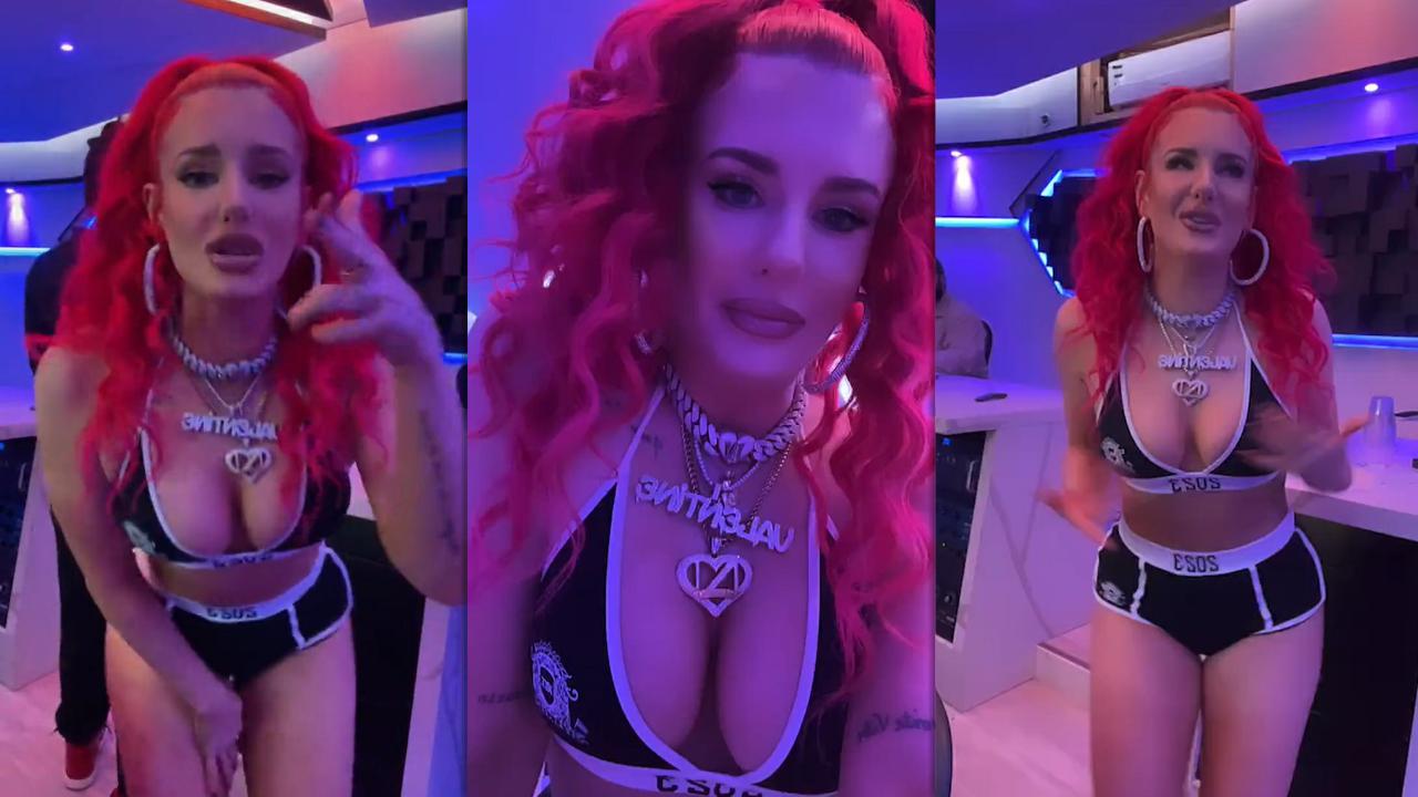 Justina Valentine's Instagram Live Stream from May 30th 2023.