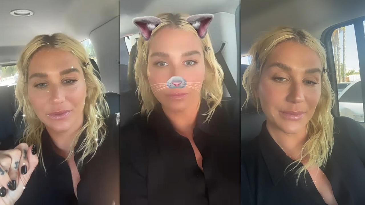 Kesha's Instagram Live Stream from July 5th 2023.