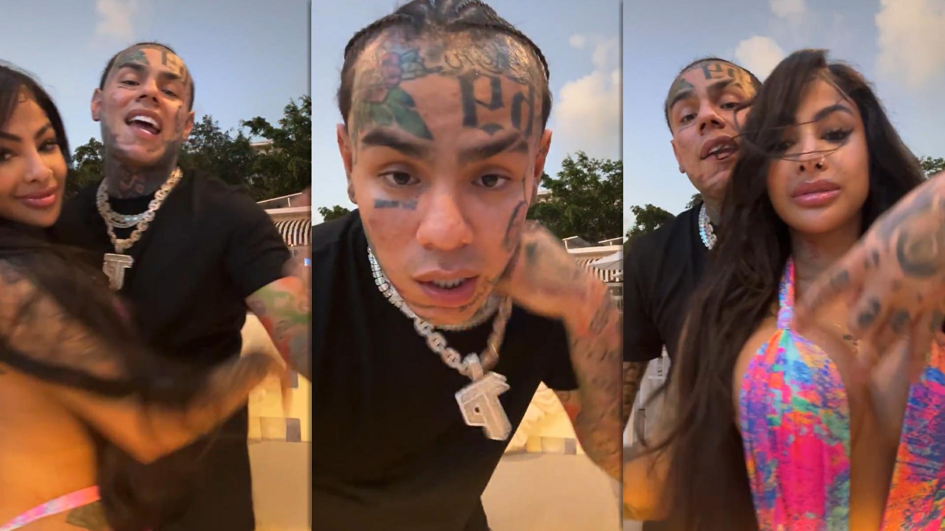 6ix9ine's Instagram Live Stream from February 18th 2024.