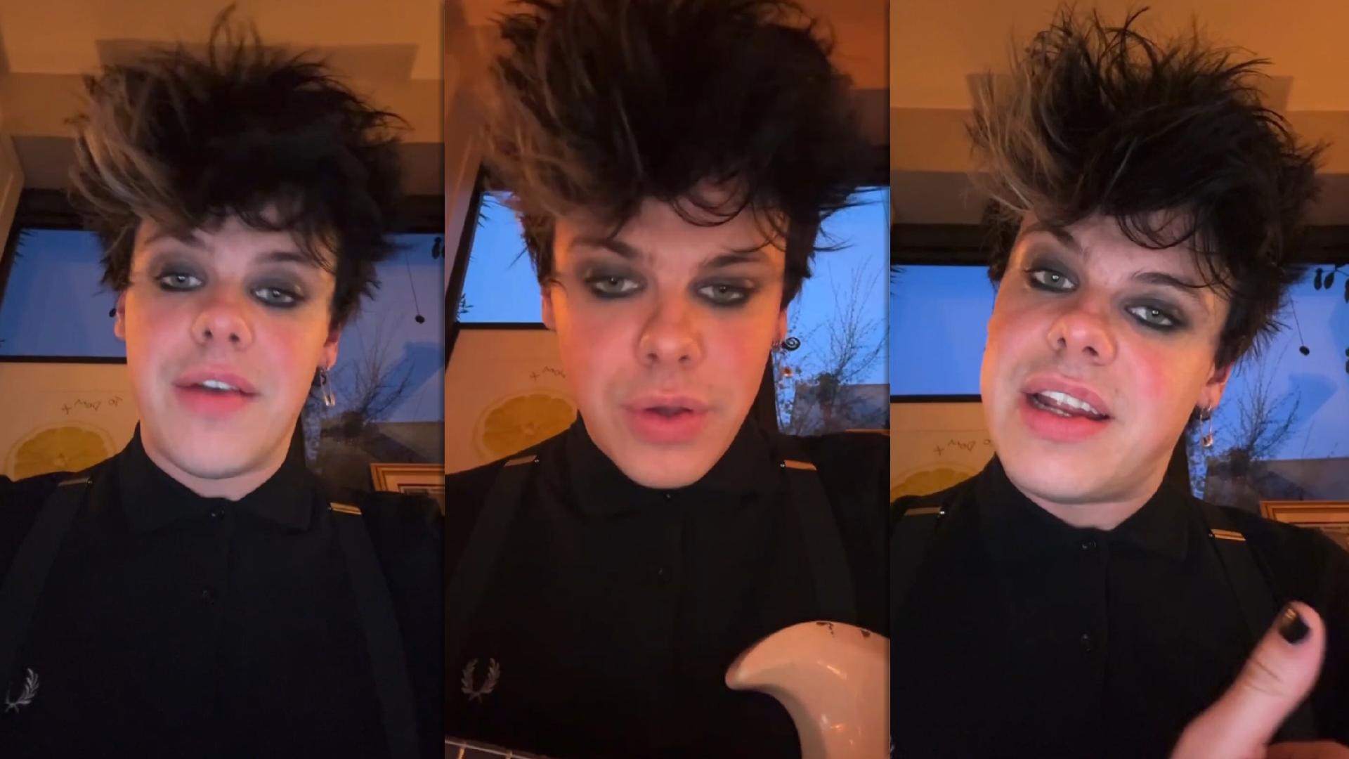 Yungblud's Instagram Live Stream from March 19th 2024.