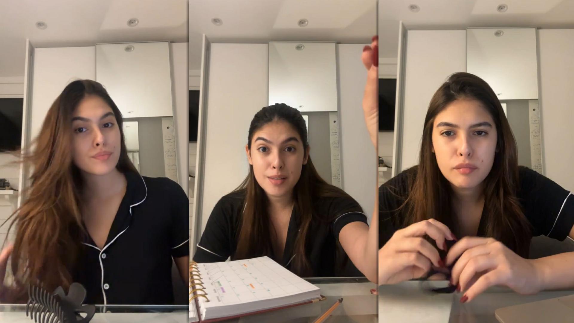 Fernanda Concon's Instagram Live Stream from April 4th 2024.