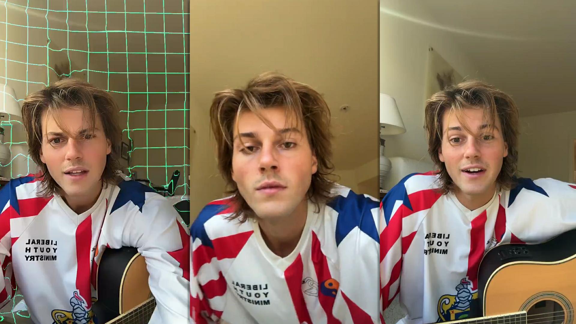 RUEL's Instagram Live Stream from April 15th 2024.
