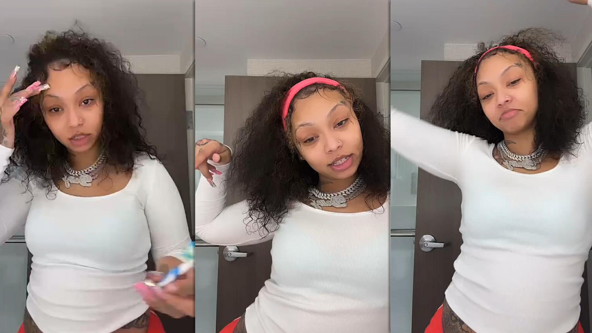 Cuban Doll's Instagram Live Stream from May 21th 2024.