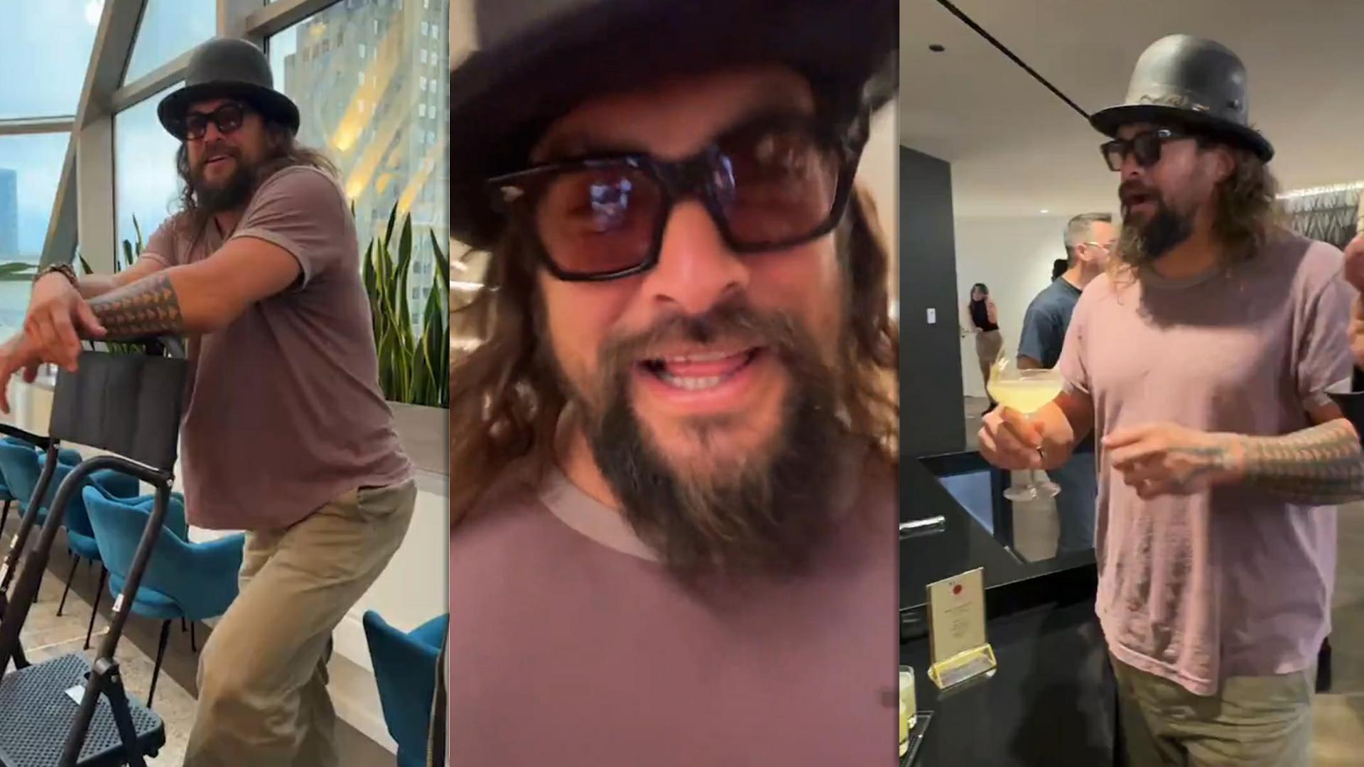 Jason Momoa's Instagram Live Stream from May 28th 2024.