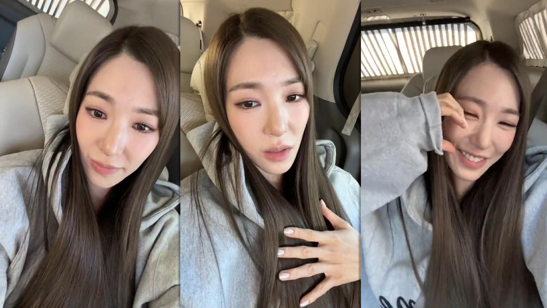 Tiffany Young's Instagram Live Stream from May 16th 2024.