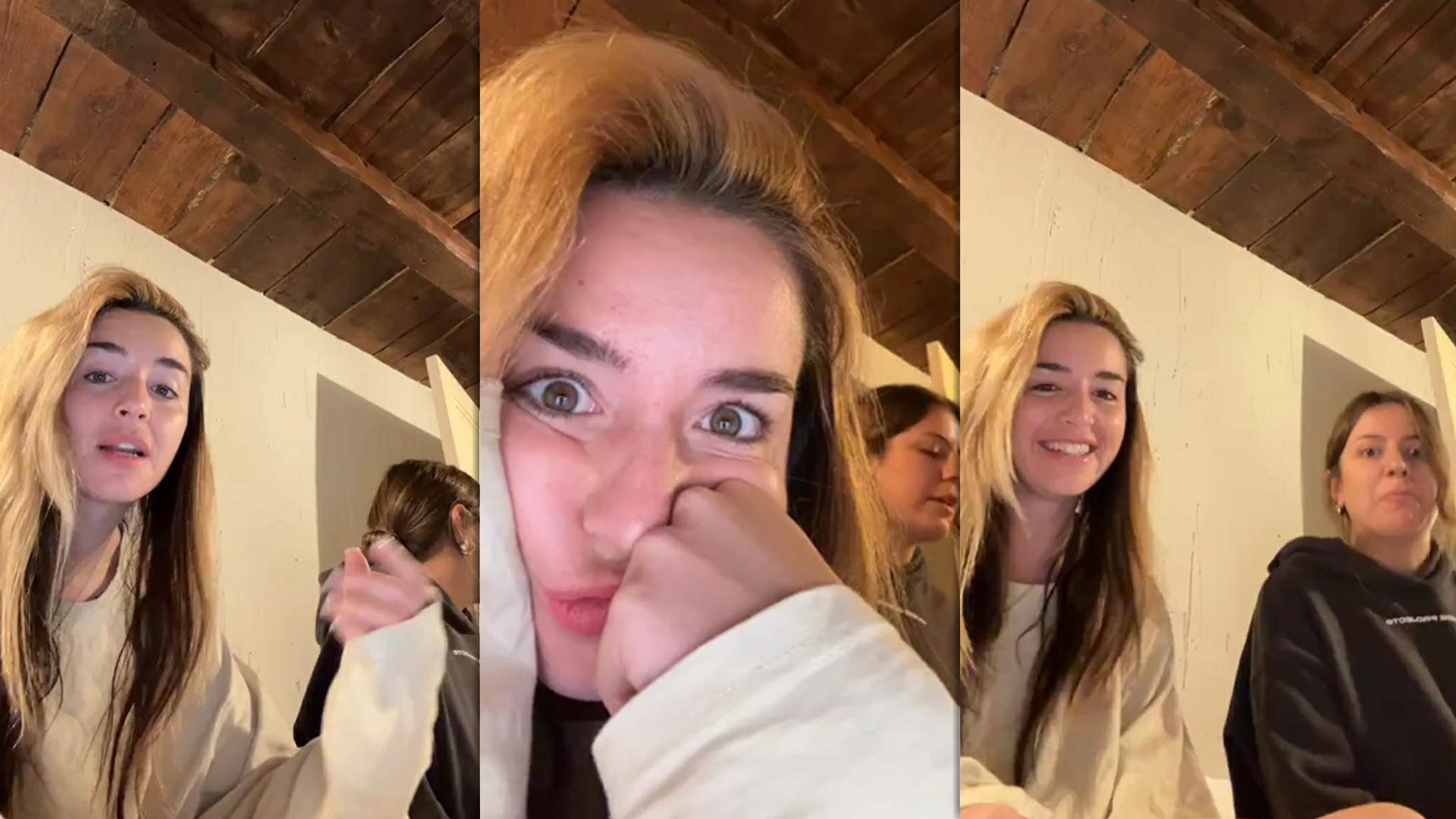 Lola Índigo's Instagram Live Stream from January 16th 2025.