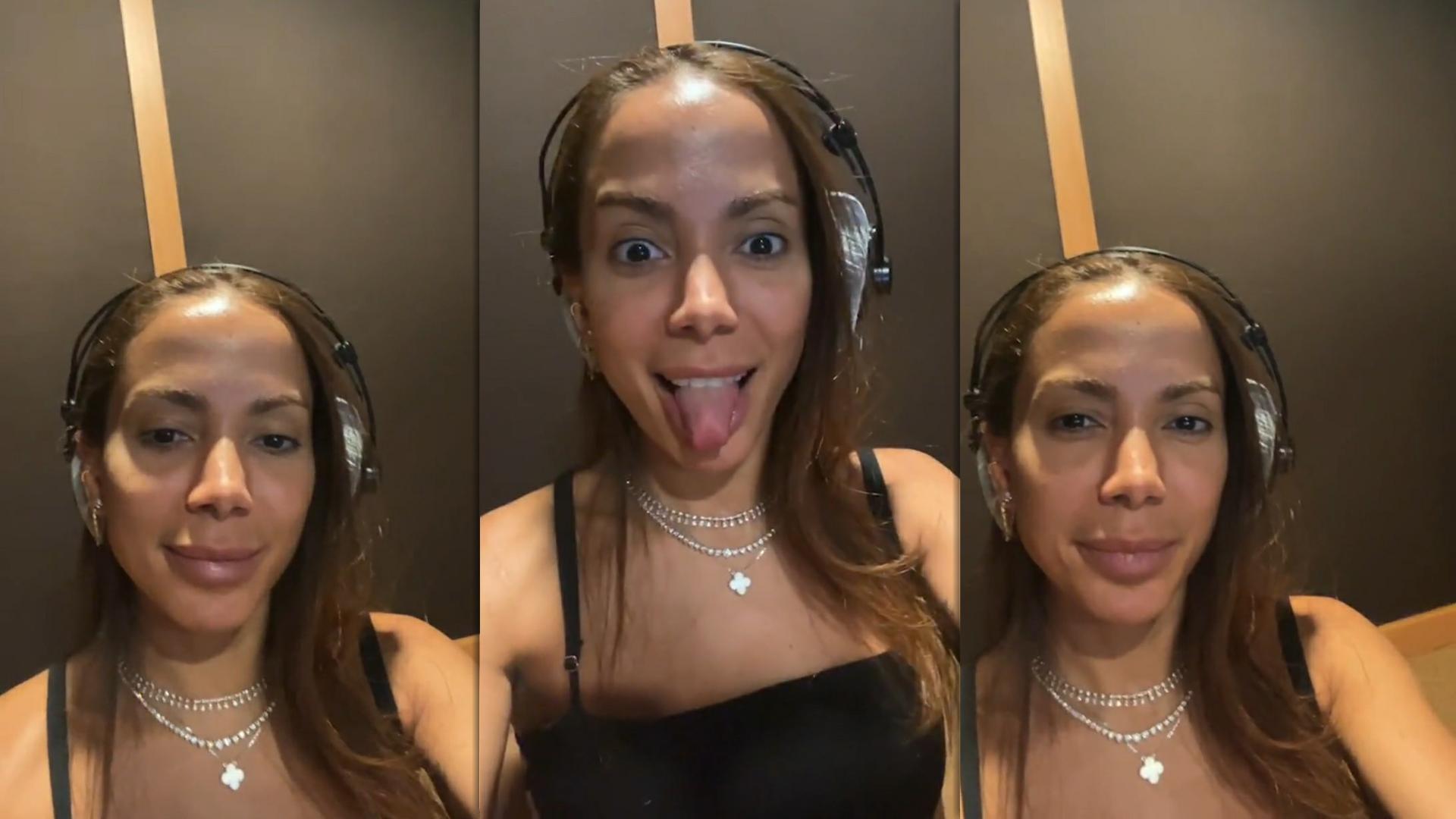 Anitta's Instagram Live Stream from February 13th 2025.