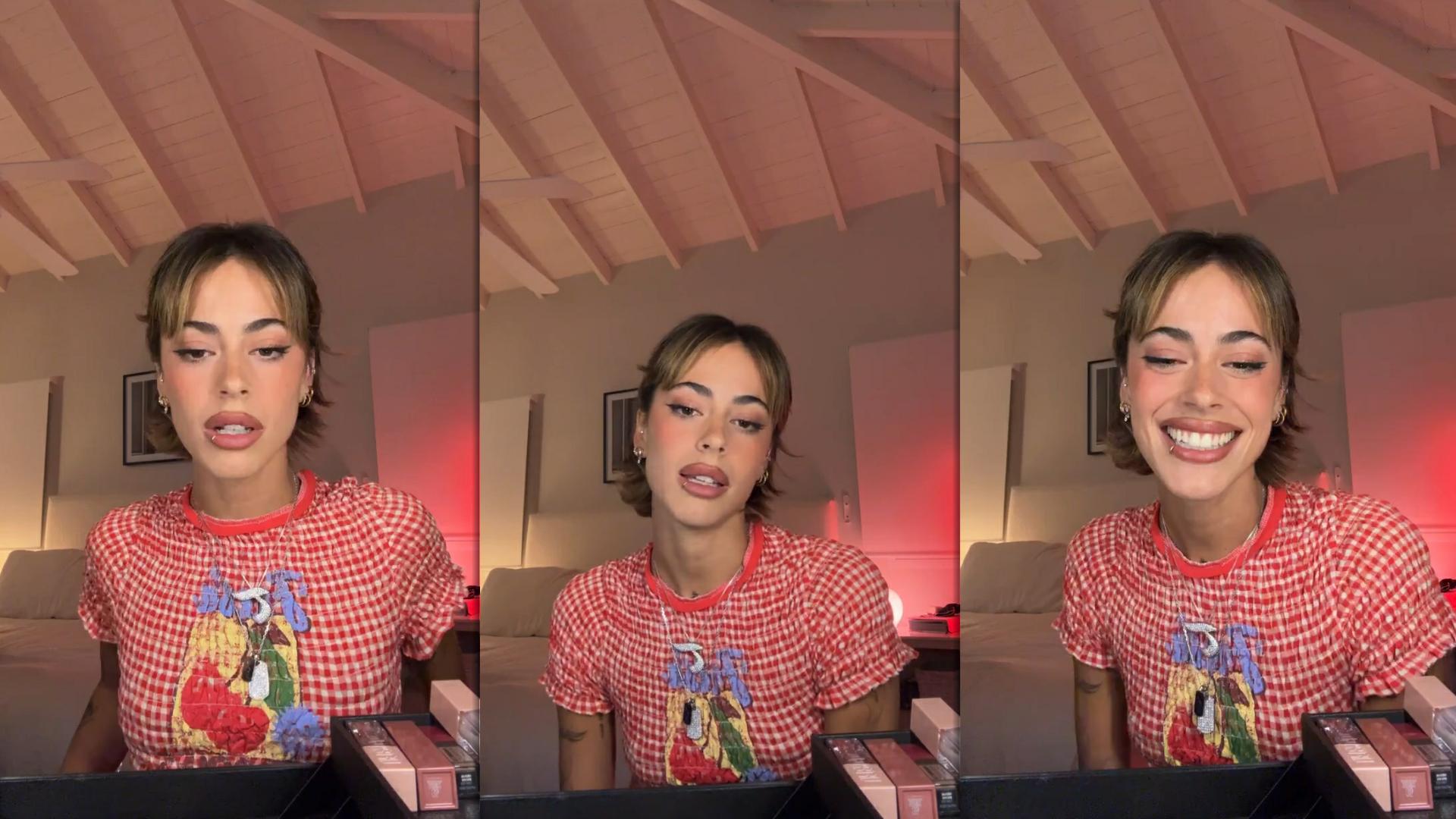 Martina "TINI" Stoessel's Instagram Live Stream from December 5th 2024.