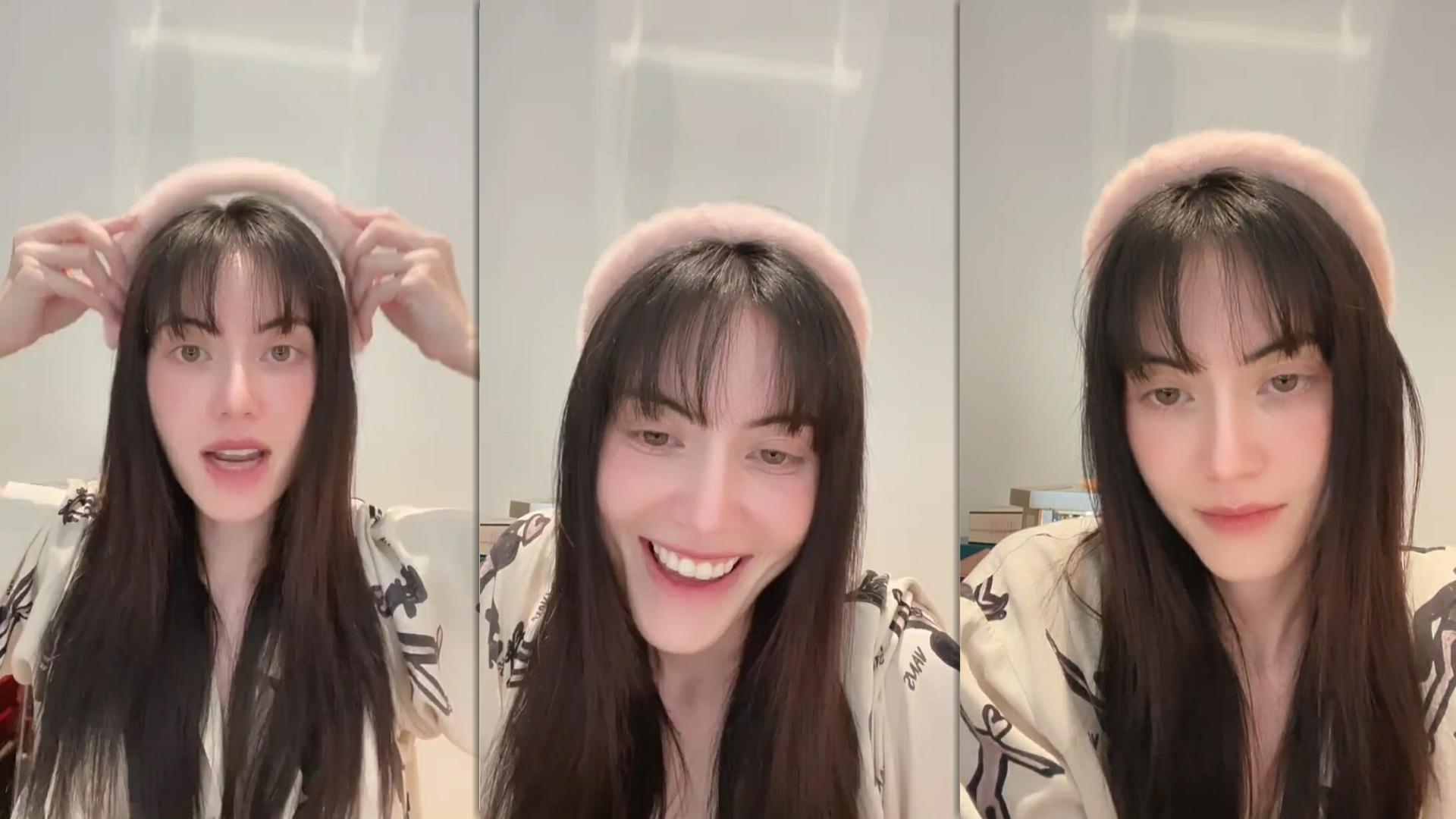 Davika Hoorne's Instagram Live Stream from February 27th 2025.