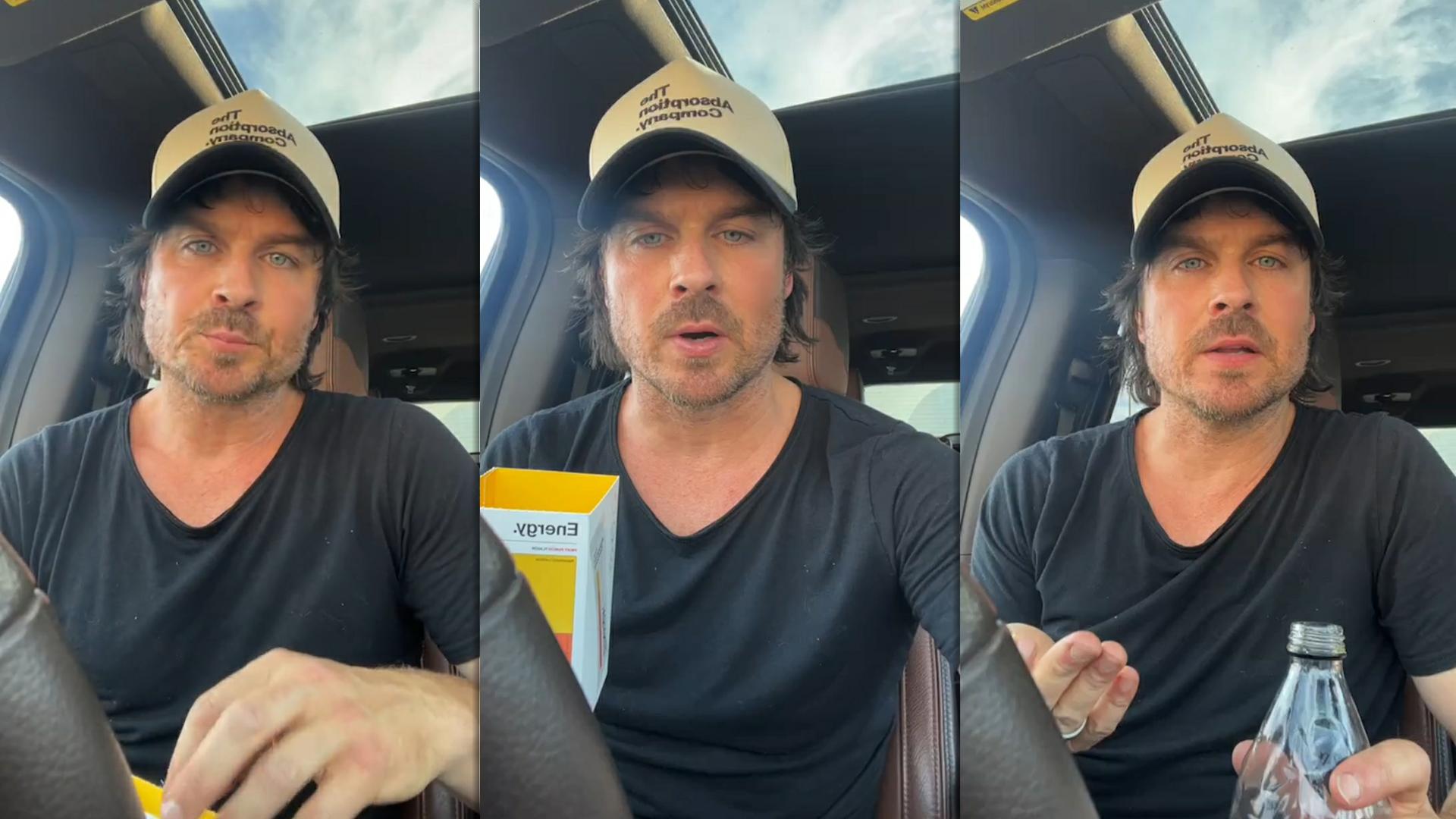 Ian Somerhalder's Instagram Live Stream from February 27th 2025.