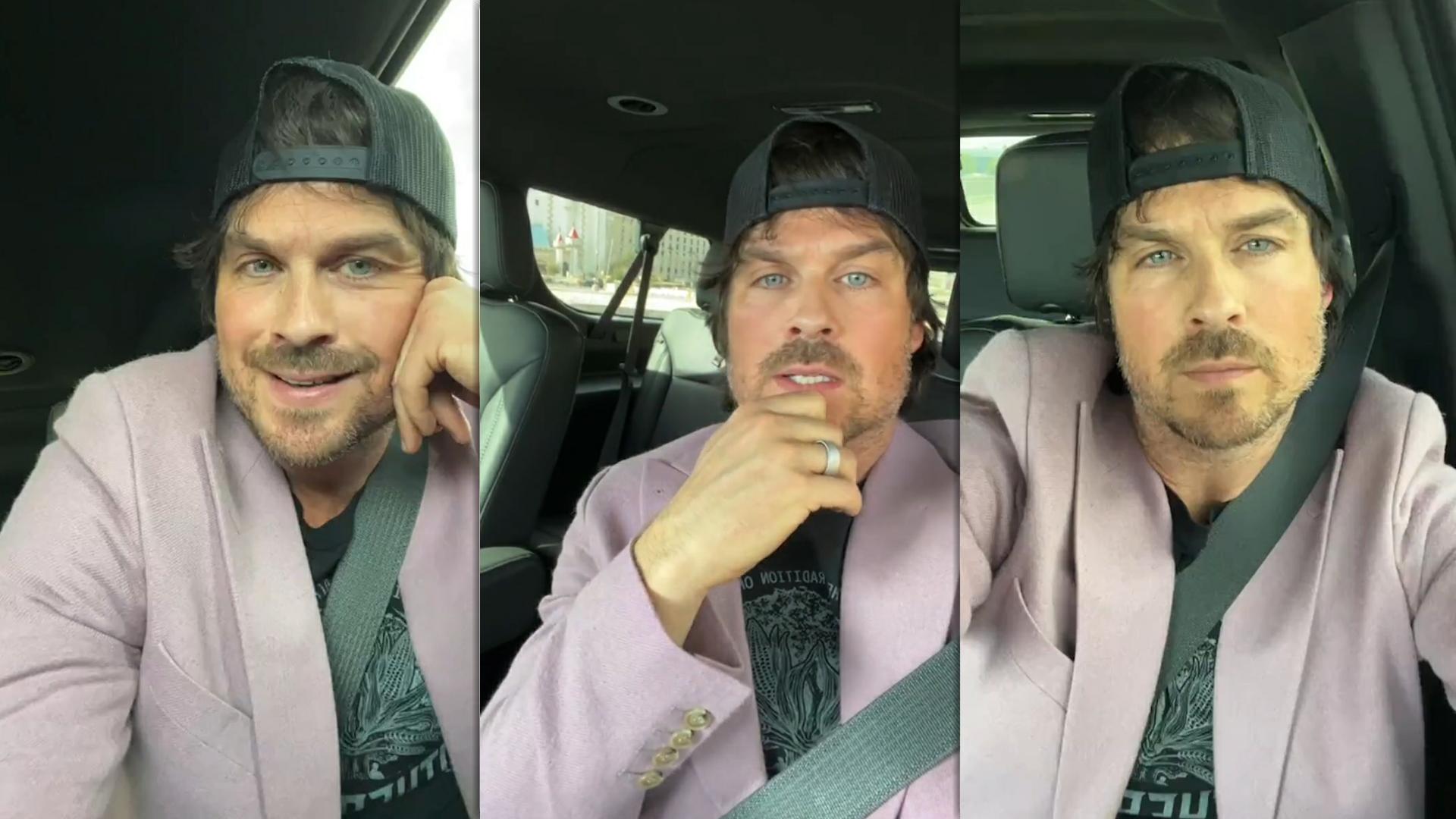 Ian Somerhalder's Instagram Live Stream from February 28th 2025.